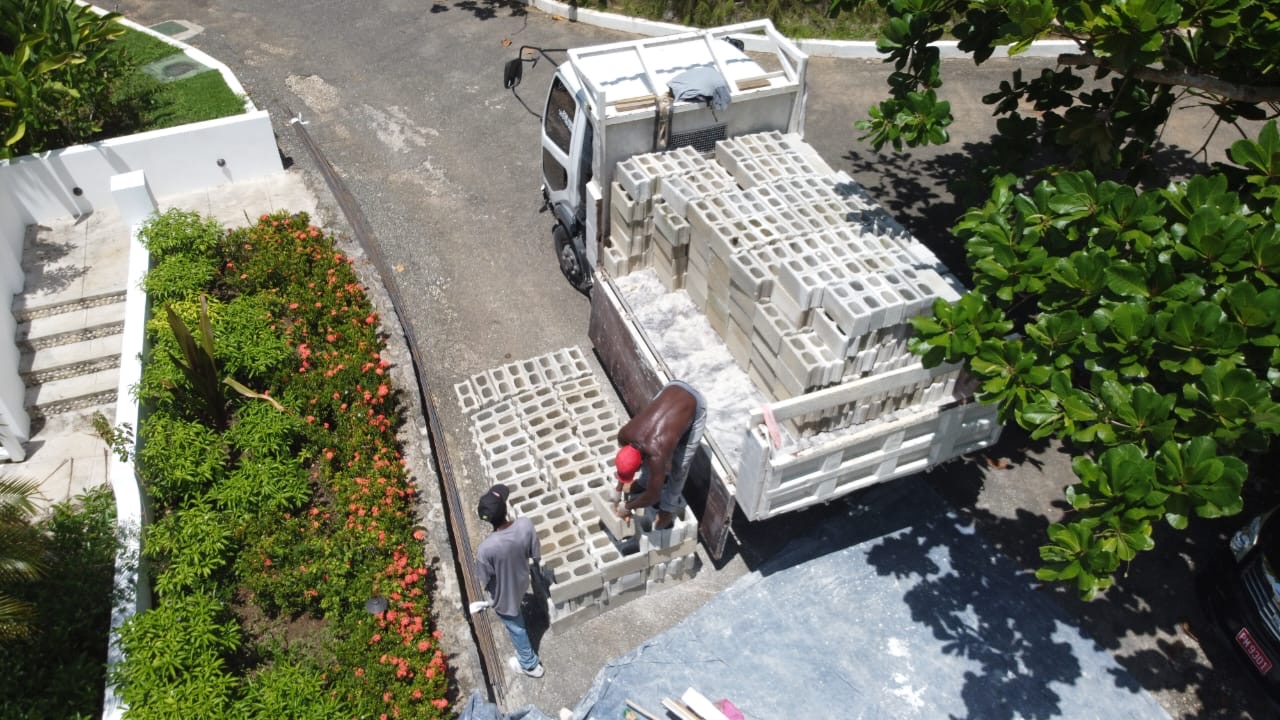 Block Delivery & Material Hauling — Equip Pro JA project in Jamaica
