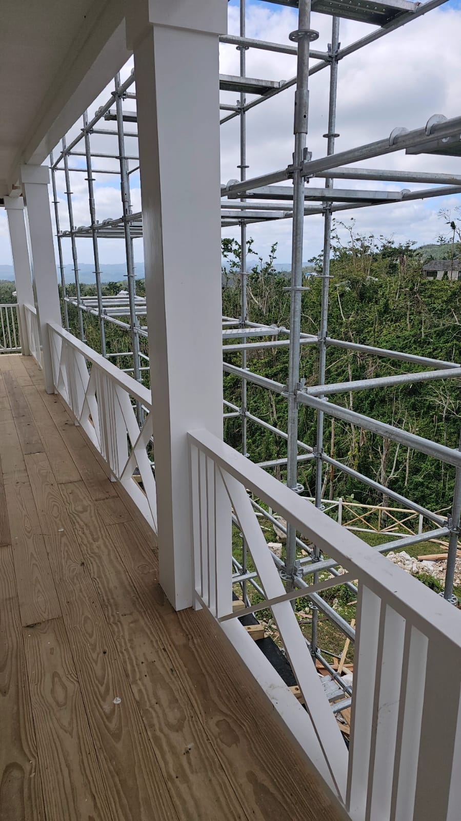 Elevated Balcony Reconstruction — Equip Pro JA project in Jamaica